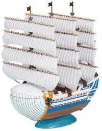 Model de asamblare Bandai Animation: One Piece - Moby Dick (Grand Ship Collection)