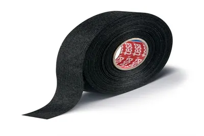 Banda Textila Cablaje Neagra25M 19Mm - Rezistenta 105C