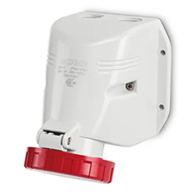 Priza aparentan16A 3P+E 11h 440-460V 60Hz terminal cu surub