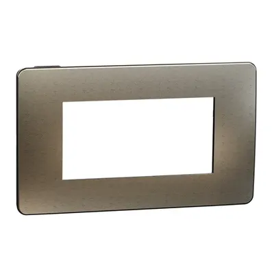 Placa ornament, Unica Studio Metal, 4 module, auriu sau negru