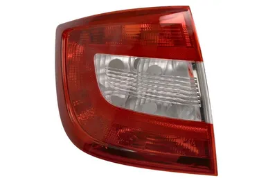 Stop spate stanga (P21/4W/P21W/W3W, culoare sticla rosu, cu lumina de ceata) potrivit SKODA RAPID Liftback 2012-2022