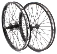 Bmx Wheelset Mvp 20 Inch Negru 10/14mm S/b Khebikes