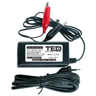 Incarcator acumulatori 12V 1A, TED