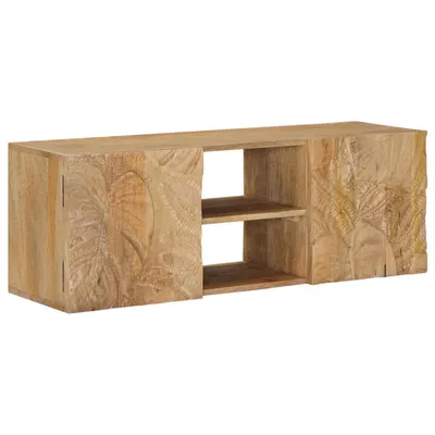 vidaXL Dulap pentru TV pe Perete cu raft cu ușă 100 x 30 x 35 cm