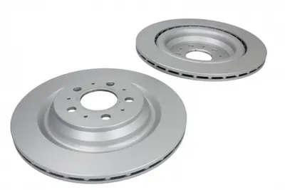 Set discuri de frana (2 buc.) Spate Dreapta Stanga potrivit TESLA MODEL 3 Electric 01.17