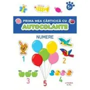 Prima mea carticica cu autocolante. Numere