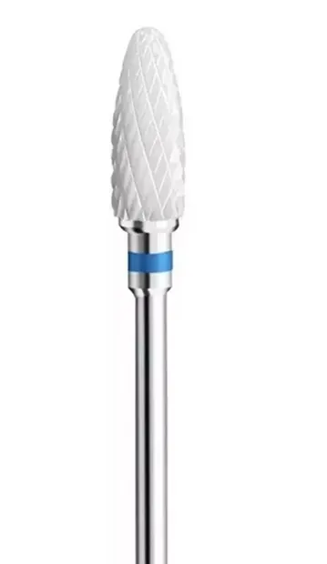 Capat de freza NailsUp Ceramica Indepartare gel Albastru 6.0mm