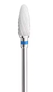 Capat de freza NailsUp Ceramica Indepartare gel Albastru 6.0mm