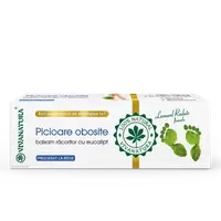 Balsam racoritor cu eucalipt pentru picioare obosite, 75ml, VivaNatura