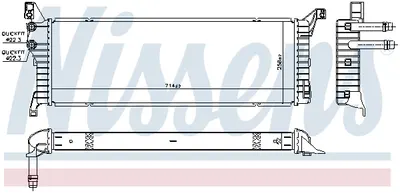 Intercooler Potrivit Vw California T6 Camper, Multivan Vi, Transporter Vi, Transporter Vi Caravelle Vi 2.0d 04.15