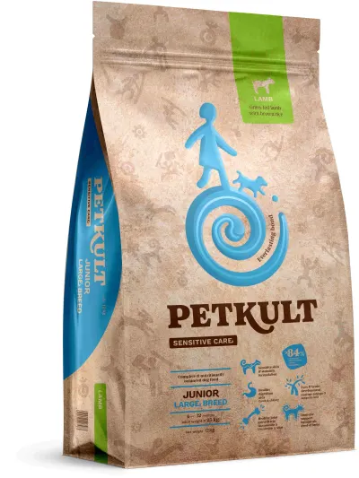 Hrana Uscata Caini, Petkult Sensitive Junior Large, 3 kg