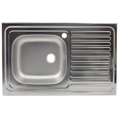 Chiuveta din Inox, Cuva Stanga, Anticalcar, 50 x 80 cm