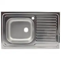 Chiuveta din Inox, Cuva Stanga, Anticalcar, 50 x 80 cm