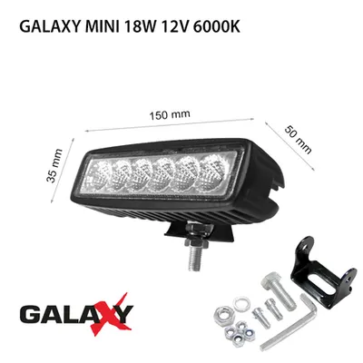 Proiector GALAXY MINI 18W 12/24V 6000K