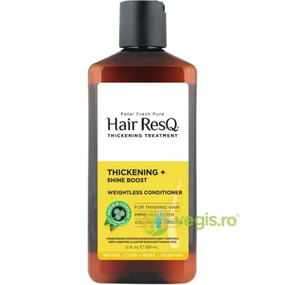 Balsam Tratament pentru Indesirea si Stralucirea Parului Petal Fresh Pure 355ml