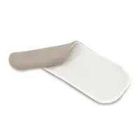 Baveta de umar, Qmini, Din muselina si bambus, Materiale certificat Oeko Tex Standard 100 , Mocha+Cream
