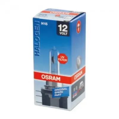 Bec auto halogen pentru far Osram Original H15 55/15W 12V 64176