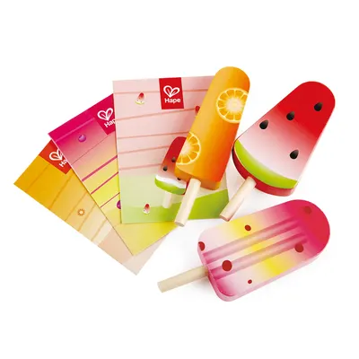 Set inghetata din lemn Hape 3 piese