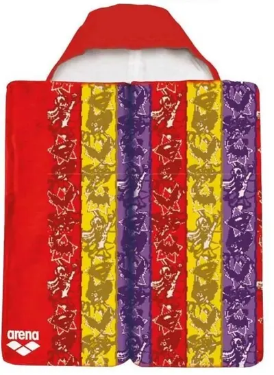 Prosop pentru copii Arena - Poncho Super Hero, multicolor