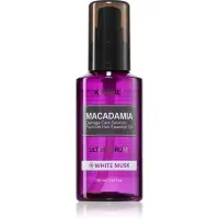 KUNDAL Macadamia Ultra Serum White Musk ser ulei regenerator pentru par deteriorat 100 ml