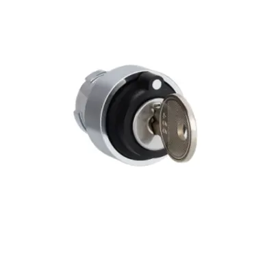 Cap de comutator, Easy Harmony XB2, metal, negru, 22mm, 3 pozitii, cu retinere