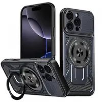 Husa pentru Apple iPhone 16 Pro, Techsuit, RuggedCam, Albastra