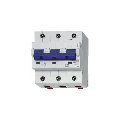 Siguranta automata tripolara 100A 25 ka C Schrack