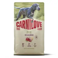 Carnilove True Fresh Dog Dry Duck Adult Large Breeds 4 kg
