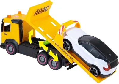 Set de joacă Dickie Toys SOS - Asistență rutieră Volvo FM ADAC
