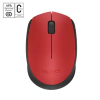 Mouse Logitech - M171, optic, wireless, rosu