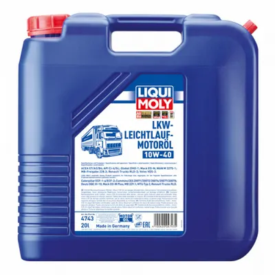Ulei motor Liqui Moly LEICHTLAF TRUCK 10W-40 20L 20L