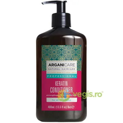Balsam Fortifiant si Nutritiv pentru Par Deteriorat, Tratat Chimic si Termic cu Keratina 400ml