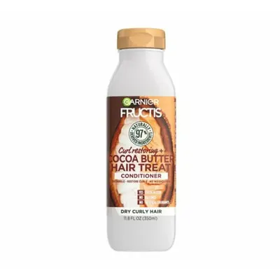 Balsam, Garnier, Fructis Hair Food, unt de cacao, 350 ml