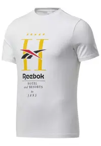 Tricou Barbati Classic Gp Hotel Tee FT7403 - Alb