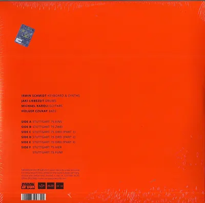 Live In Stuttgart 1975 (Orange Vinyl)