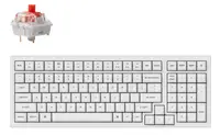 Tastatură mecanică Keychron - K4 Pro, H-S, K Pro Red, RGB, alb