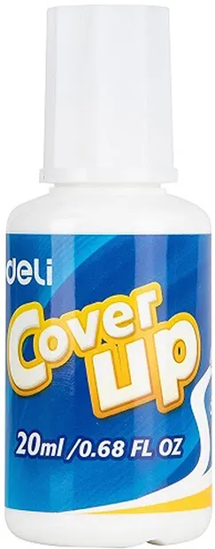 Lichid corector Deli - E39291, acetona, 20 ml