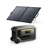 Kit stație de alimentare Anker SOLIX F3000 cu panou solar bifacial 200 W