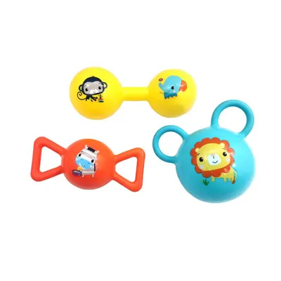 Set 3 in 1 zornaitoare pentru bebelusi Fisher Price Beling Ball