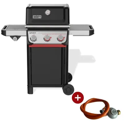 Gratar pe gaz Spirit E-335, 3 arzatoare + REGULATOR