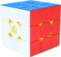 Cub magnetic pentru rezolvare rapidă GAN - 356 M E 2025 Lunar New Year Edition, 3х3
