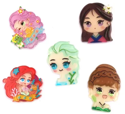 Figurină din plastic Em art - Față de basm, (5 buc.), sortiment