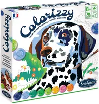 Set de colorat cu numere Sentosphere Colorizzy - Câini