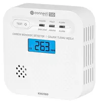 Detector senzor de monoxid de carbon Kruger&Matz Connect S10 KM2260, alimentare la baterie