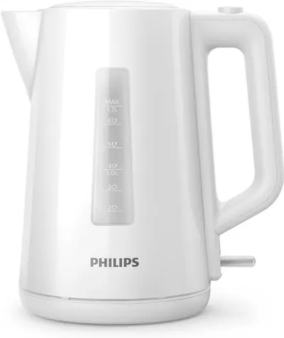 Fierbător electric Philips - Series 3000, HD9318/00, 2200 W, 1.7 l, alb