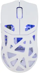 Mouse de gaming White Shark - Dagonet, optic , fără fir , alba