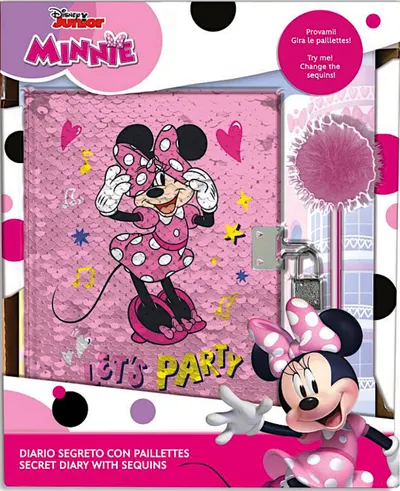 Jurnalul secret Disney - Minnie, cu paiete și un stilou
