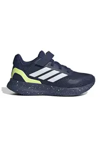 Pantofi sport Runfalcon 5 din plasa cu logo si velcro - Alb/Bleumarin