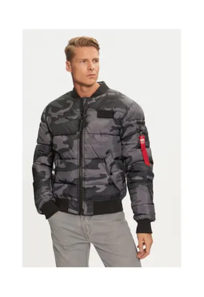 Geaca barbati - 304543654 - Poliester - Negru - Gri