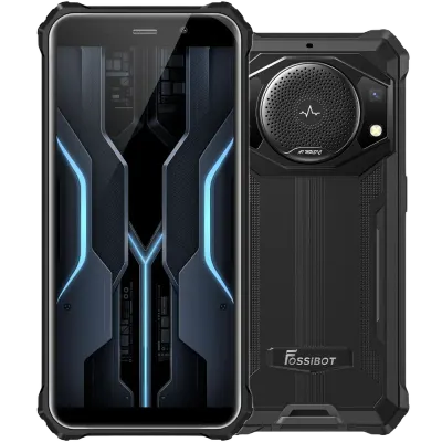 Telefon rugged Fossibot F101P, 4G, 5.45-inch, Helio P22, 4GB RAM, 64GB, 10600mAh, Android 13, Black